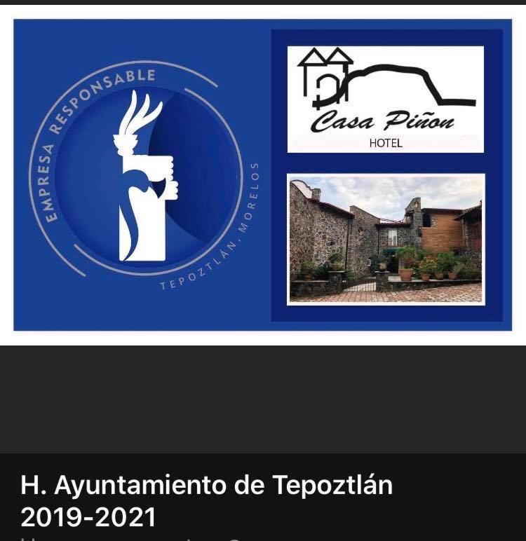 Hotel Casa Pinon 테포츨란 외부 사진